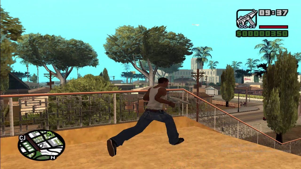 COMO PEGAR UMA SUPER metralhadora no gta san andreas (pc) 