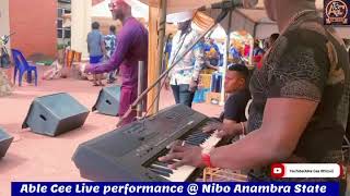 Able Cee live Performance @ Nibo Anambra State.