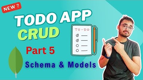 Part 5: Mongoose Schema & Models in 5 mins. #mongoose #mongodb #5minute 