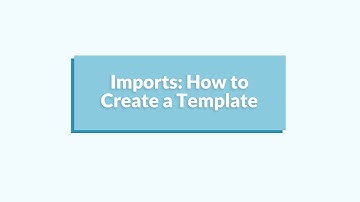Imports - How to Create a Template - Order Desk Demo Series 6 of 12