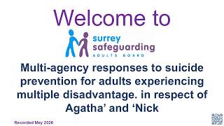 SSAB Suicide Prevention Thematic SAR Learning