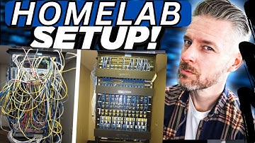Build Your HomeLab (Racks, Wiring, and 8 Pro Install Tips)