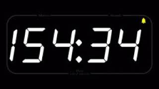 165 MINUTE   TIMER & ALARM   1080p   COUNTDOWN