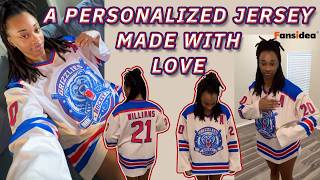 Custom jersey fansidea review ✨#fansidea #customjersey #unboxingreviews #uniquestyle