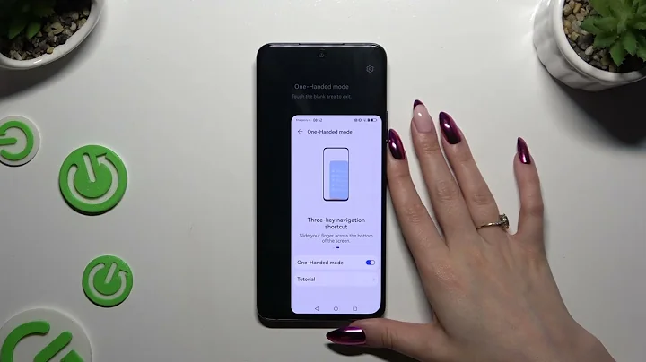 How to Turn On One-Handed Mode on HUAWEI Nova 12 SE - Screen Easy Usage