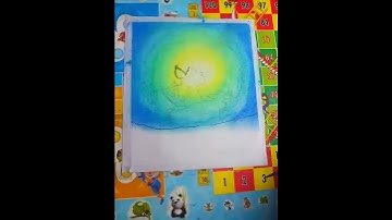 How to draw Janmashtami drawing with soft pastel / Krishna drawing for kids #short #art #tutorial