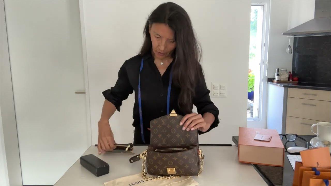 NEW Louis Vuitton Pochette Métis East West Unboxing, Bag Overview, What  Fits