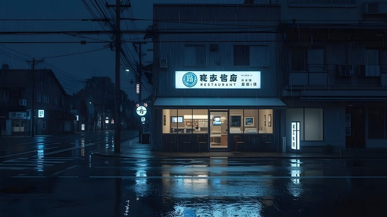 Tokyo After Midnight 🌙 Rainy Lofi to Heal a Tired Mind