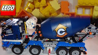Lego Technic: Concrete Mixer Truck 42112 | Unboxing & Review | The ultimate in play value