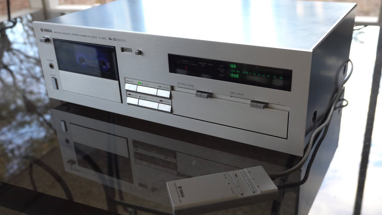 Yamaha K960 Stereo Cassette Deck with DBX (1981) YouTube