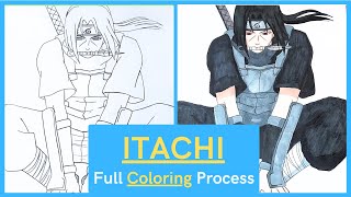 Itachi Coloring Page | Calm & Relaxing Art