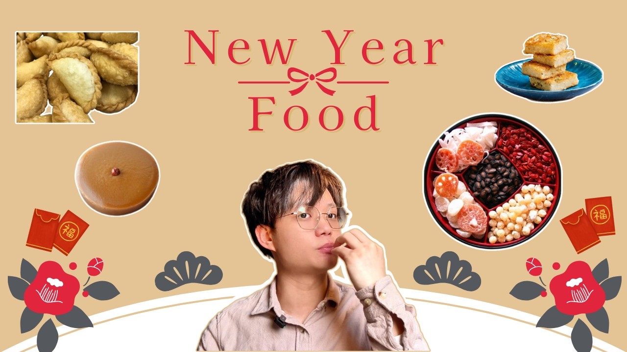 [Complete Beginner] Lunar New Year Food || Comprehensible Input