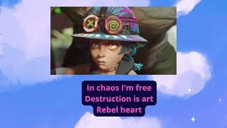 Rebel Heart - Djerv Karaoke - Arcane/League of Legends