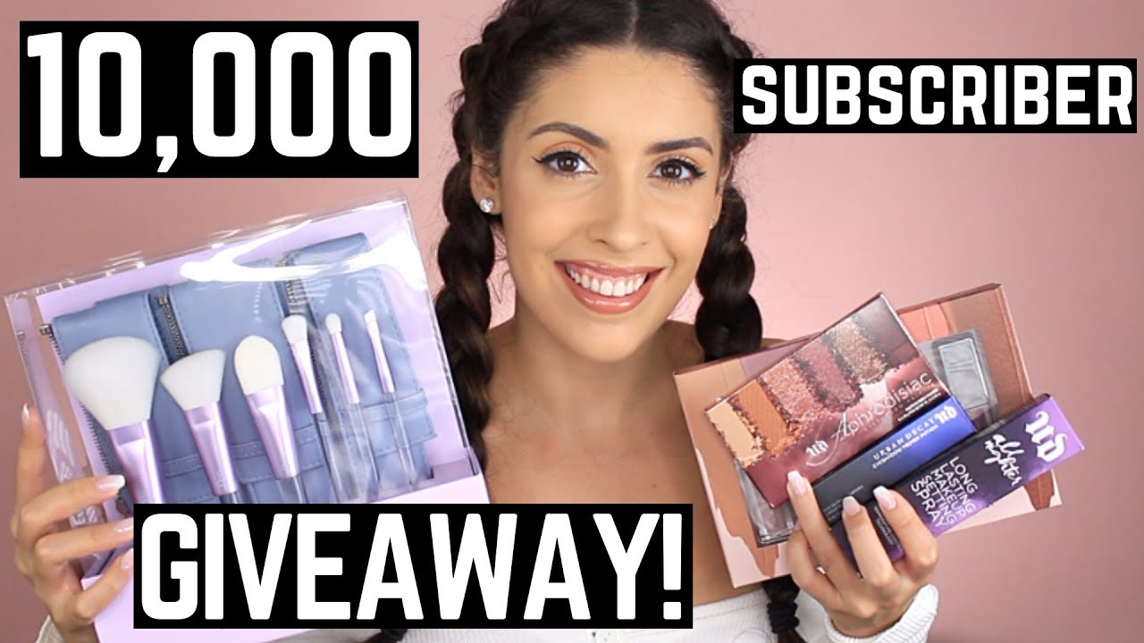 10,000 Subscribers International Makeup GIVEAWAY (CLOSED) | KIM SANTOS