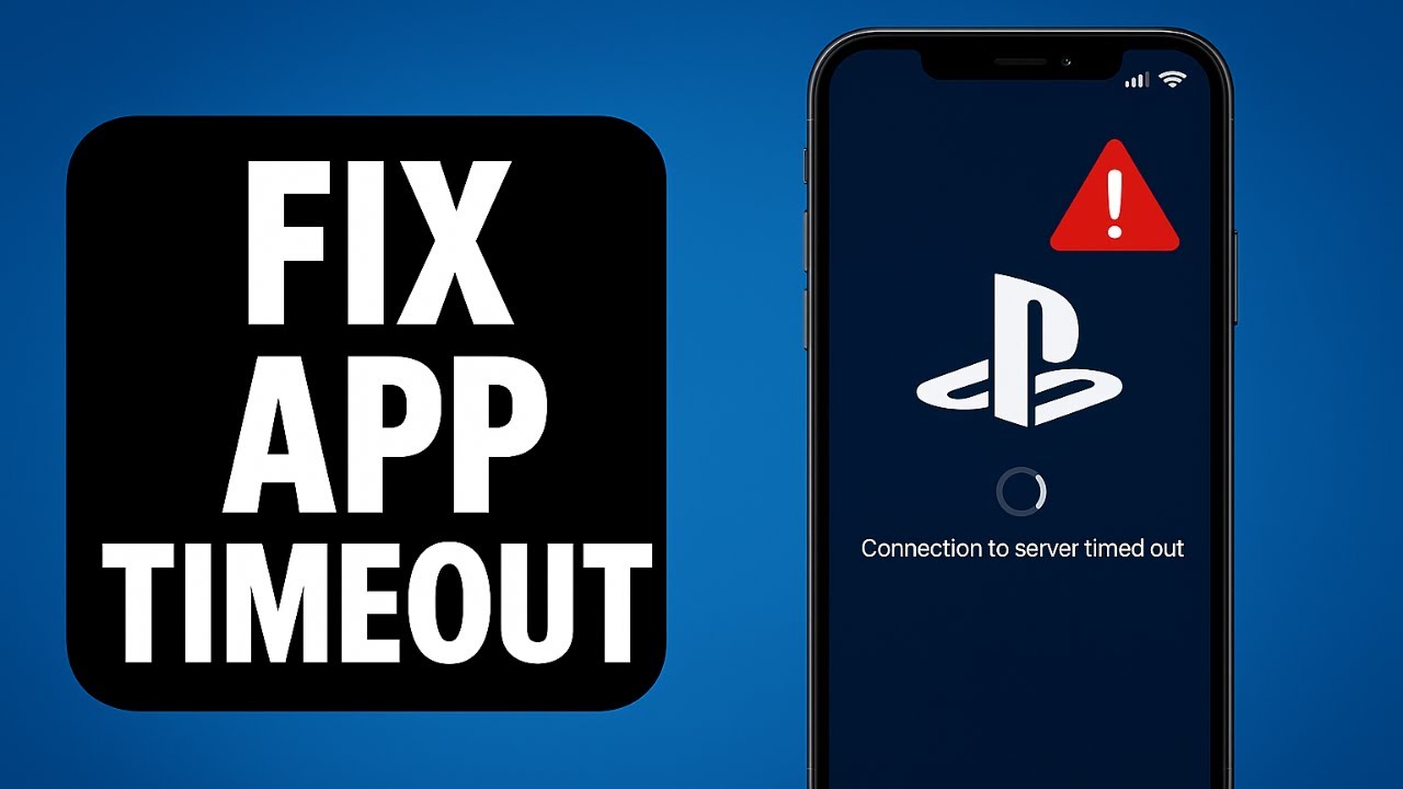 How To FIX Playstation App Connection To Server Timed Out - YouTube