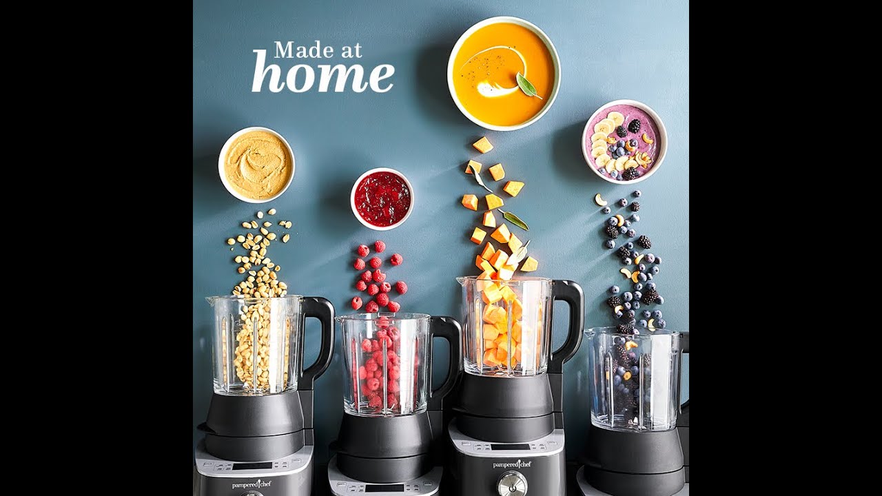 Pampered Chef Deluxe Cooking Blender YouTube