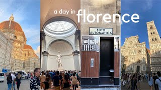 ITALY VLOG #4  | a day in florence