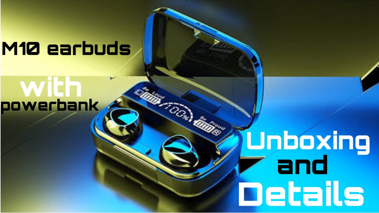 M10 Earbuds Details