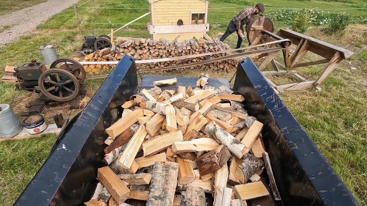 Making Firewood  like it's 1939