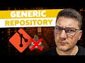 How i use the generic repository pattern in clean architecture