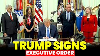 WATCH LIVE: U.S. President Donald Trump signs an Executive Order at Oval office | White House