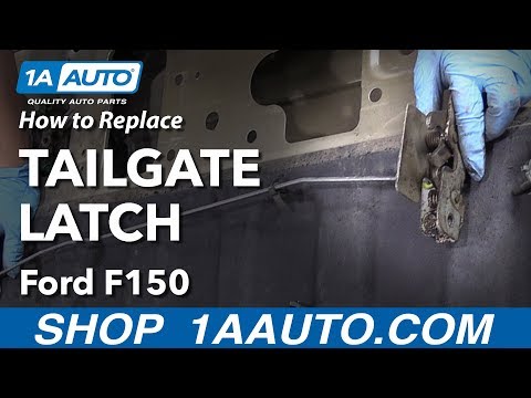 How to Replace Tailgate Latch 09-14 Ford F-150