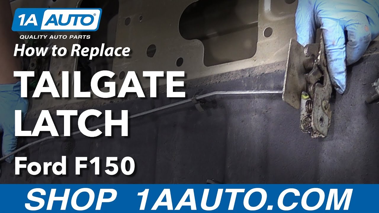 How to Replace Tailgate Latch 09-14 Ford F-150 - YouTube