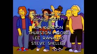 Sonic Youth - &quot;The Simpsons&quot; End Credits Theme