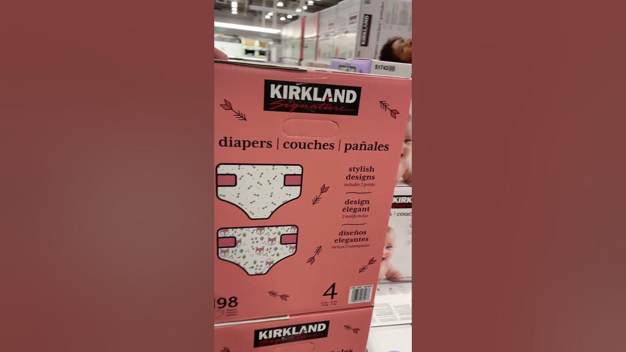 "Kirkland Diapers Size 4" on SALE in Costco (Exp JUNE 18, 2023) costco