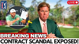 Augusta In BIG TROUBLE! Scheffler REVEALS Officials SECRETLY Changed His Contract — Fans ERUPT!