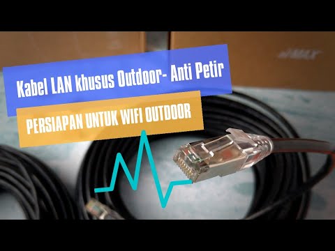 lan outdoor  Update  Mengenal kabel LAN tipe STP untuk pasang Wifi Outdoor