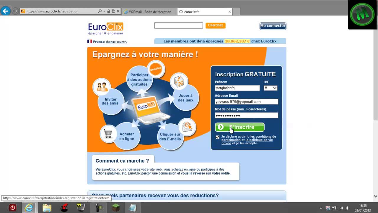 comment gagner euroclix
