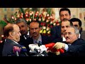 تسليم السلطة سلميا بين الرئيسان علي عبدالله صالح والرئيس عبد ربه هادي ـ كامل 27 فبراير 2012 