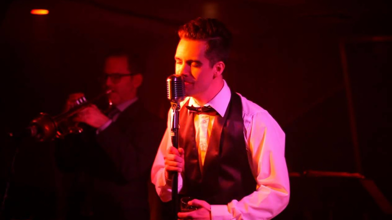 Brendon Urie visits Manderley Bar
