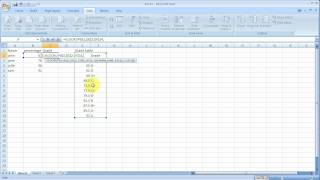 Excel Tutorial #4 for Lab Methodology: vlookup