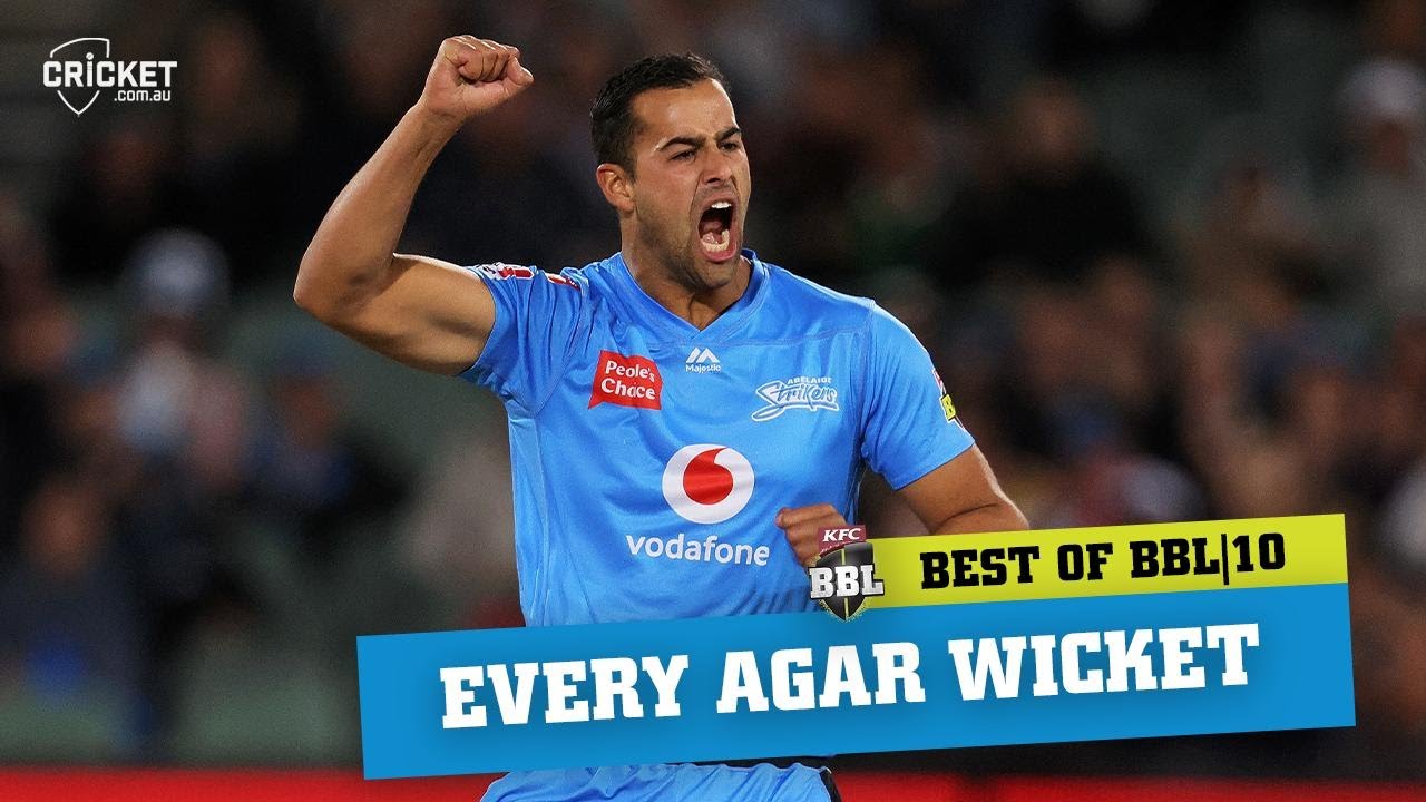 Every wicket: Agar shines in big season for Strikers