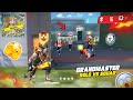 Grandmaster Player Vs Gold Rank Player Solo Vs Squad Ump Non Stop Clutch Gameplay - Garena Free Fire