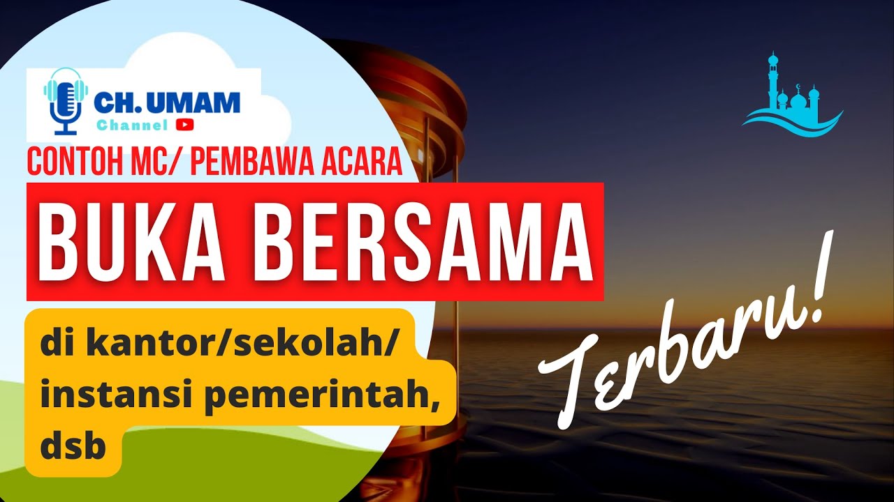 mc buka bersama, mc buka puasa bersama