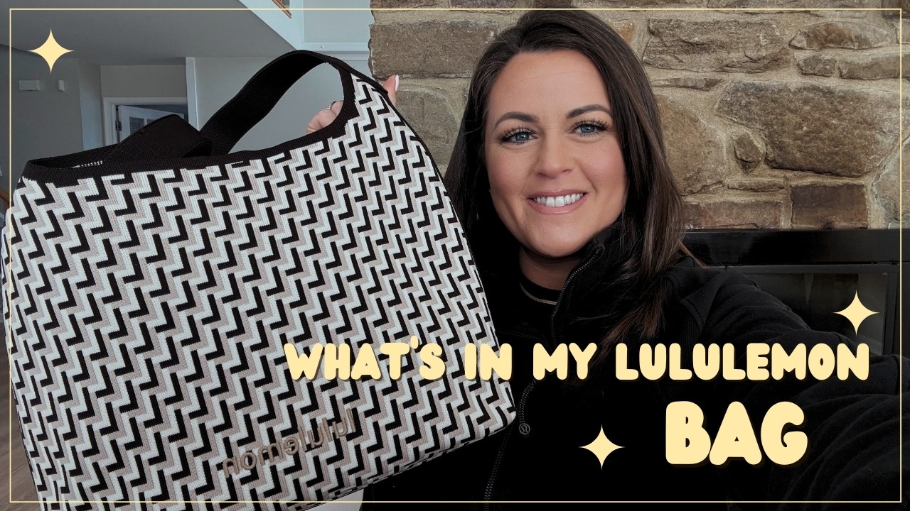 WHAT'S IN MY LULULEMON BAG- Monogram Knit