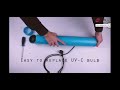 Uv halo portable uvc air purifier