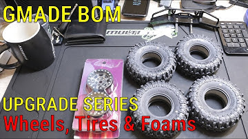 GMADE GS02 BOM Upgrade Series - Beadlock Wheels, Tires and Foams