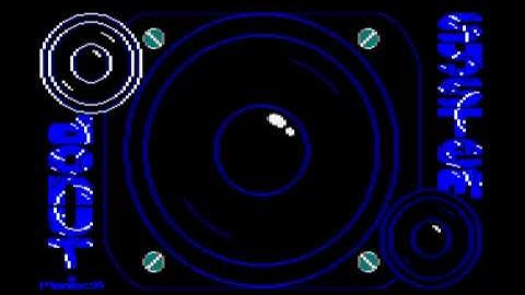 AMSTRAD CPC - DIGITRACKER DEMO - in 1990 by DONUT SYSTEM