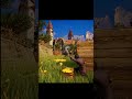 Hit Giant With Stone #epicmoments #funnygaming #reaction
