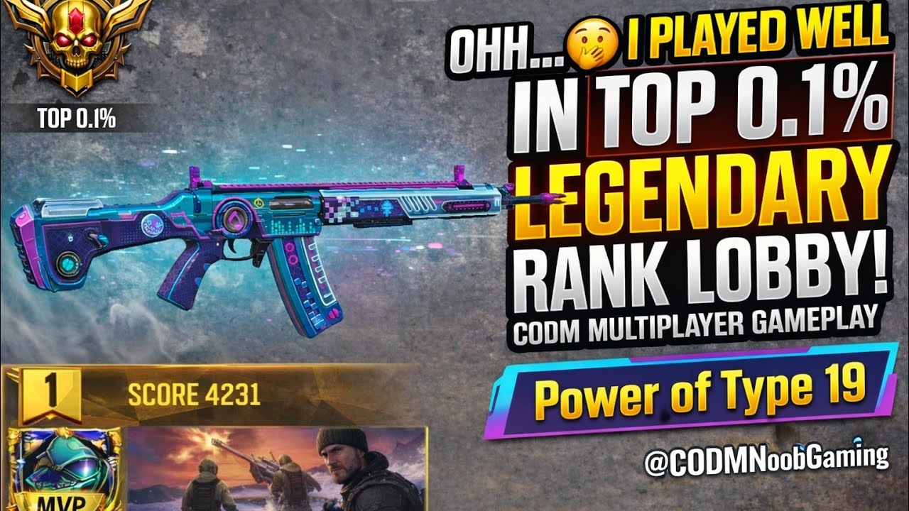 Codm Multiplayer Ranks Ohh 🫣 I played well in Top 0.1% legendary Rank lobby | CODM Multiplayer ...