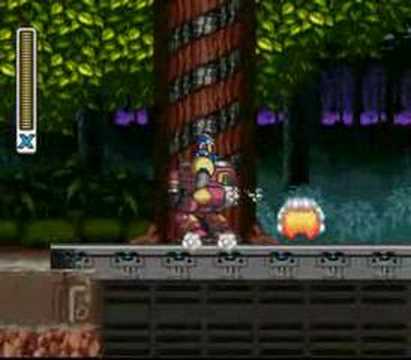 Mega Man X Stage 8: Sting Chameleon + Any items I missed
