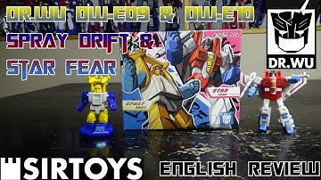 Video Review of Dr.Wu - DW-E09 & E10 - Spray Drift & Star Fear