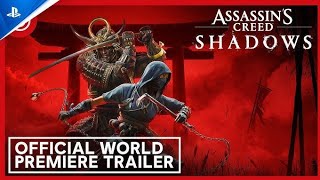 Assassins Creed  SHADOWS  Official World  Premiere Trailer🎮🎮🎮