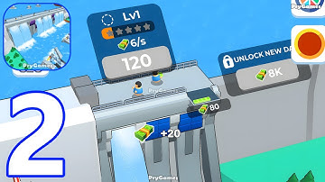 Dam Builder - Gameplay Walkthrough Part 2 Idle Dam Builder Tycoon - iOS, Android