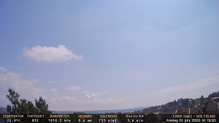 Timelapse Cam 1 - 1. juli 2022
