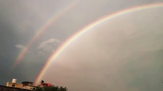 Indra Dhanush Kaise Banta Hai | Amazing Two Rainbow in the Sky